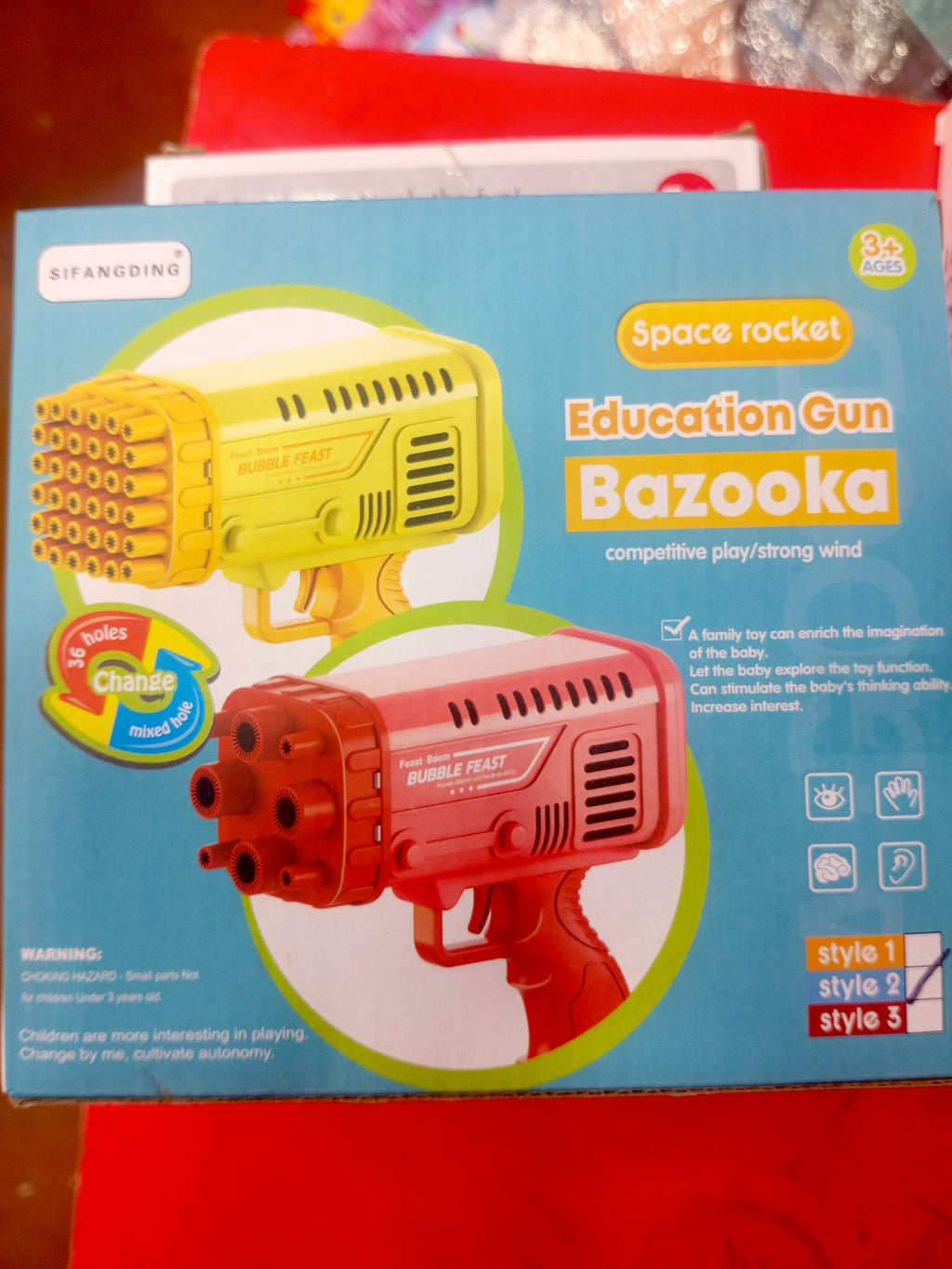Bubble Bazooka / Bubble Blower Toy