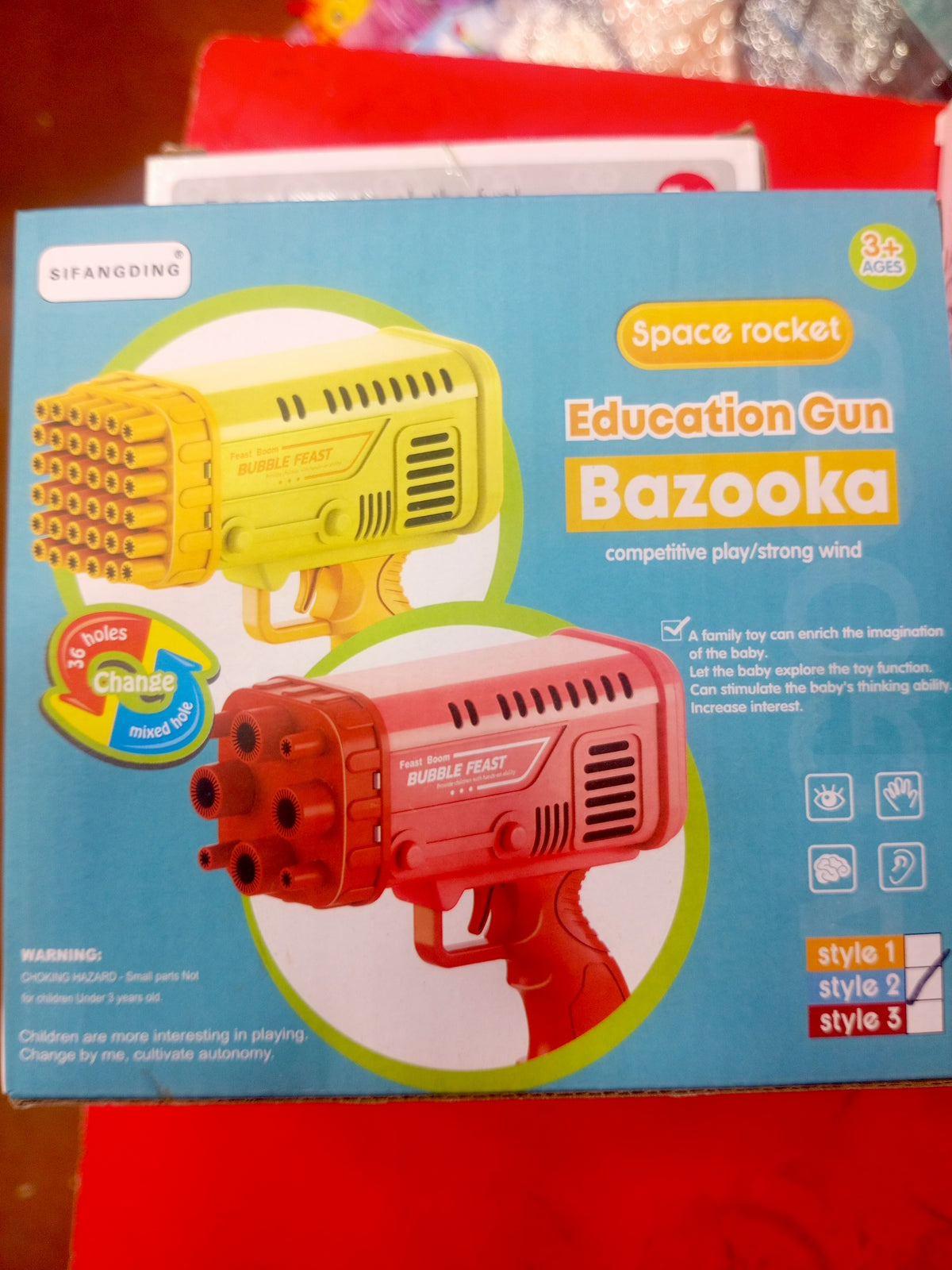Bubble Bazooka / Bubble Blower Toy